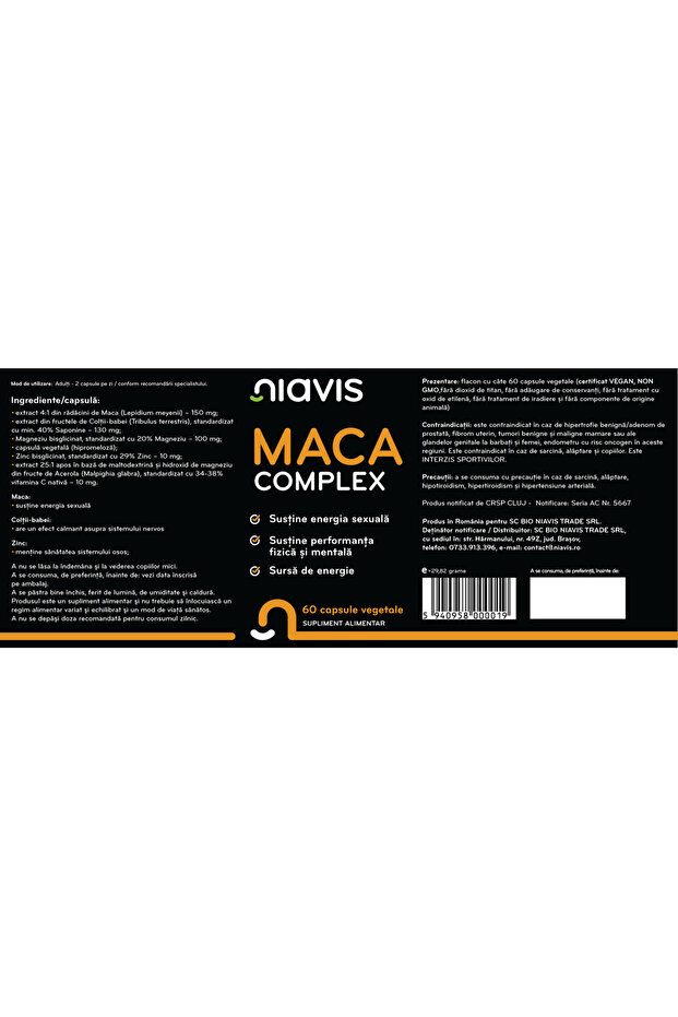 Maca Complex 60 Capsules - 2