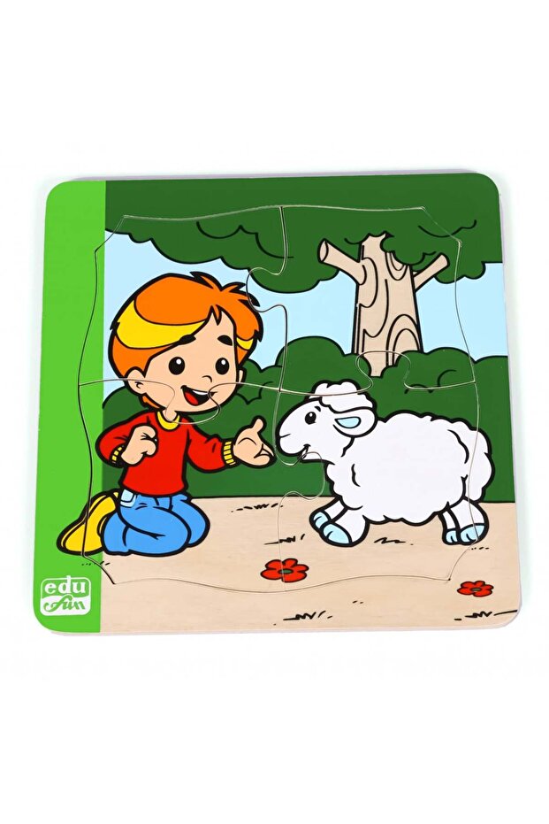 بزل العب مع خروفي - 4 قطع