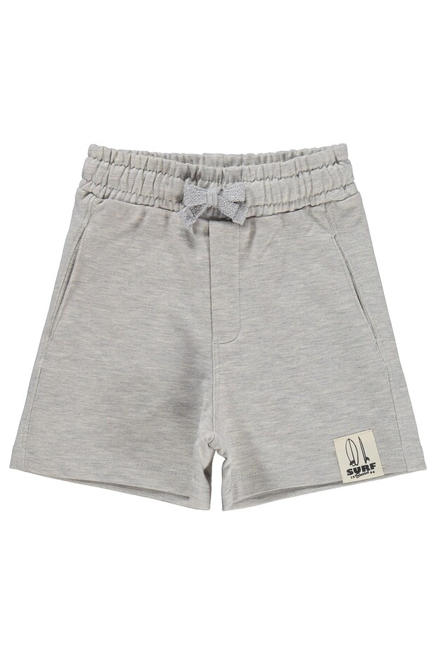 Basic Surf Label Capri for 2-5 Years - Gray