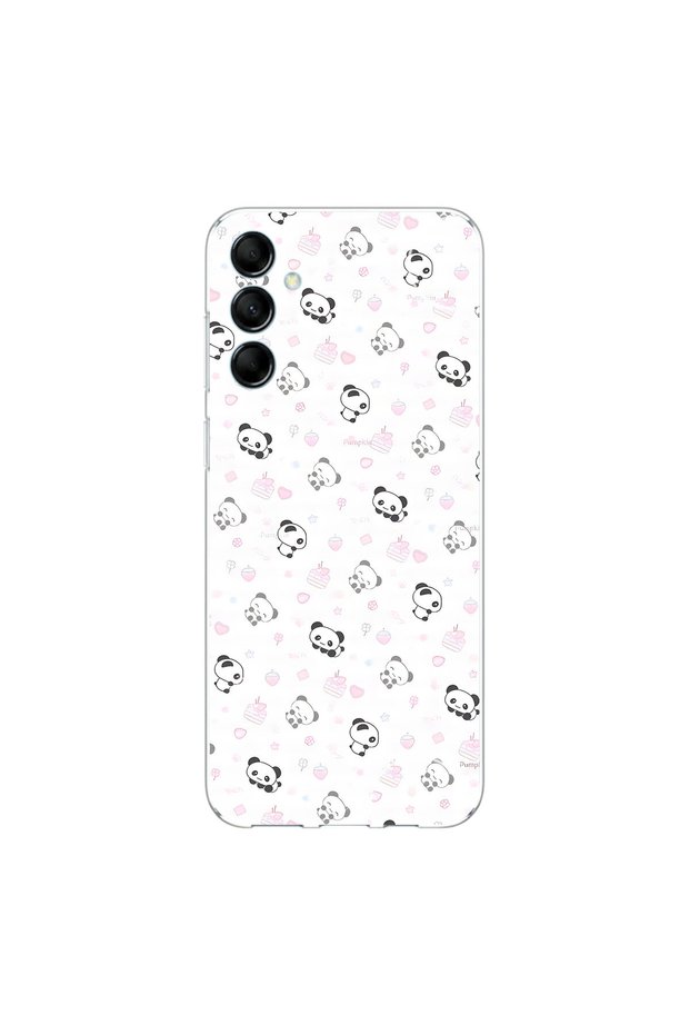 Samsung Galaxy M14 Compatible Minies 4 Design Transparent Case