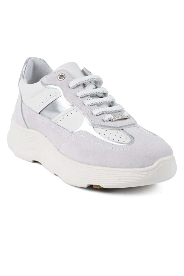 7045 Genuine Leather Casual Women's Shoes-White