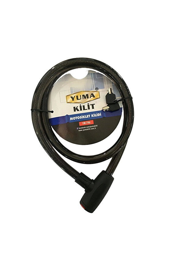 Yuma Ym-746 150 cm 20 mm Bicycle / Motorcycle Lock