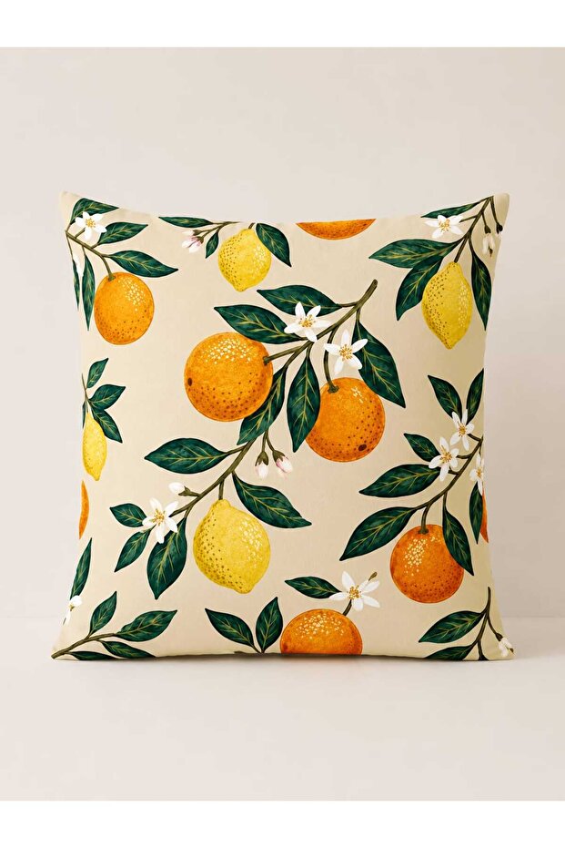 Mediterranean Breeze Digital Print Polyester Cushion Cover or Chair Cushion (Kr)