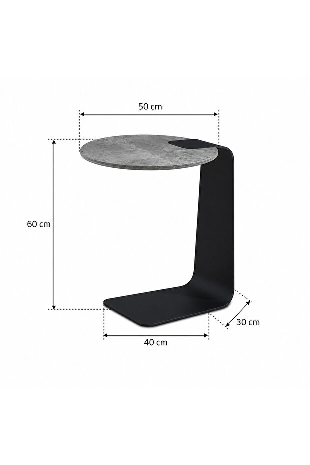 Modern side table with a smart streamlined design - 2