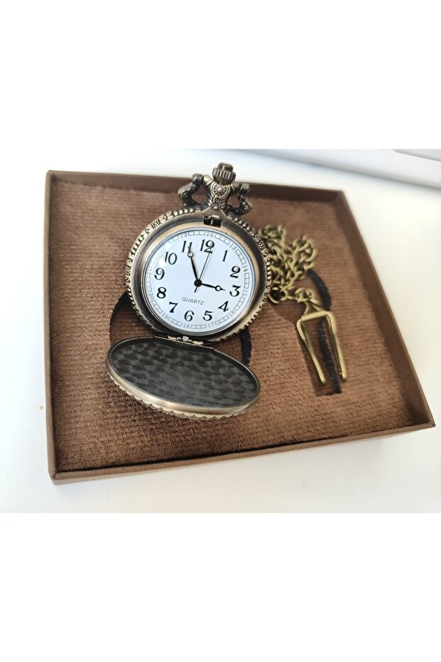 Turkish Flag Chain Clock - 4