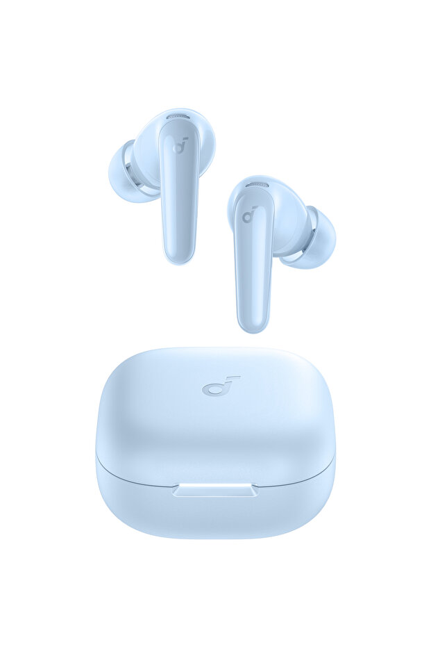 P31i Kulak İçi Bluetooth Kulaklık, Gerçek Zamanlı Uyarlanabilir Gürültü Engelleme, Mavi - D1202