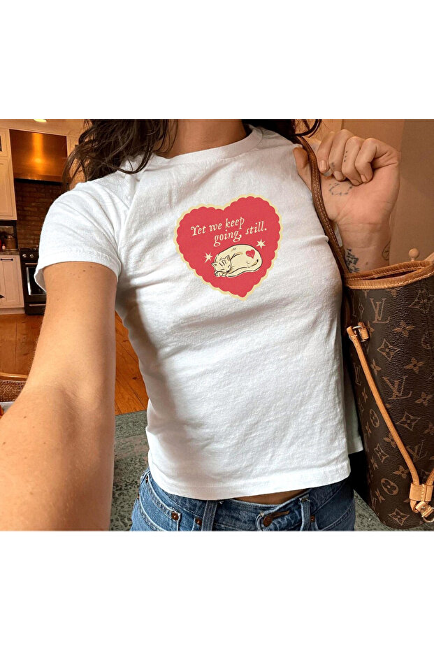 Yet We Keep Going Still Printed Women's Body Tee