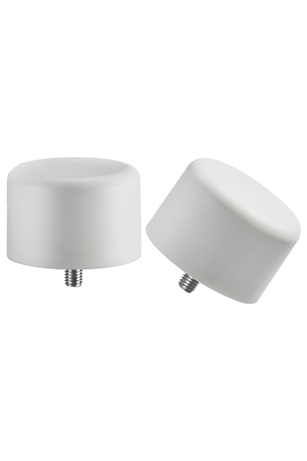 HELTUSS Finials, 1 pair, white