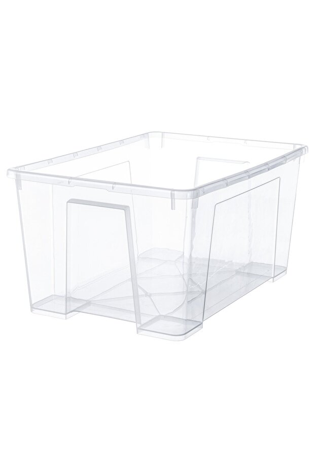 SAMLA Box, transparent, 56 x 39 x 28 cm/45 l