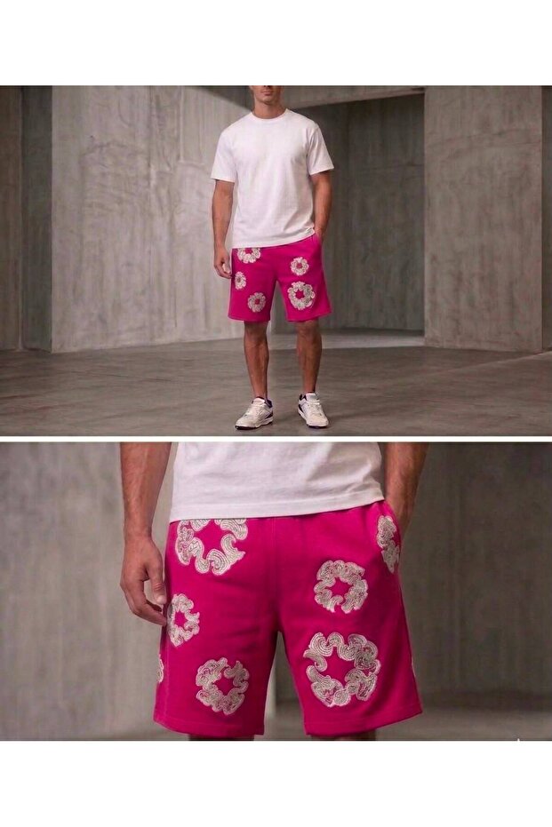 Custom 3D Floral Printed Oversized Shorts: Highest Quality Fabric 😎