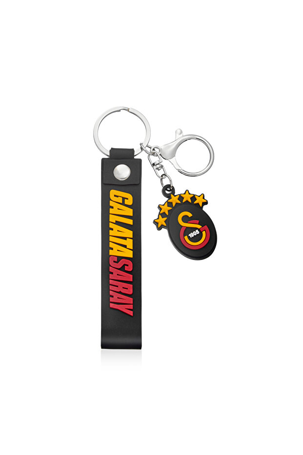 Black Charm Arma Silicone Keychain