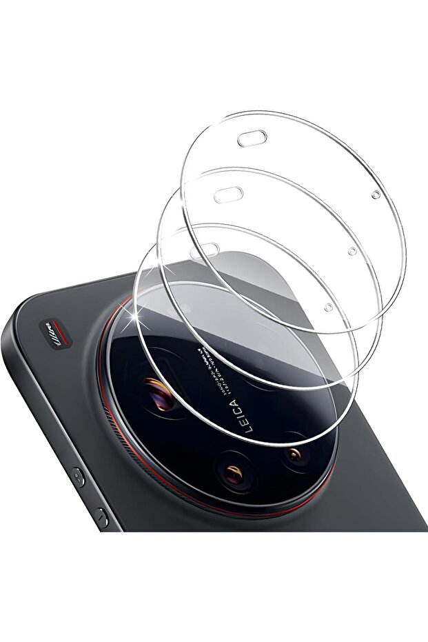 واقي عدسة الكاميرا المتوافق مع هاتف Xiaomi Mi 17 Ultra، زجاج مقسى شفاف غير قابل للكسر مع جهاز تطبيق كامل التغطية