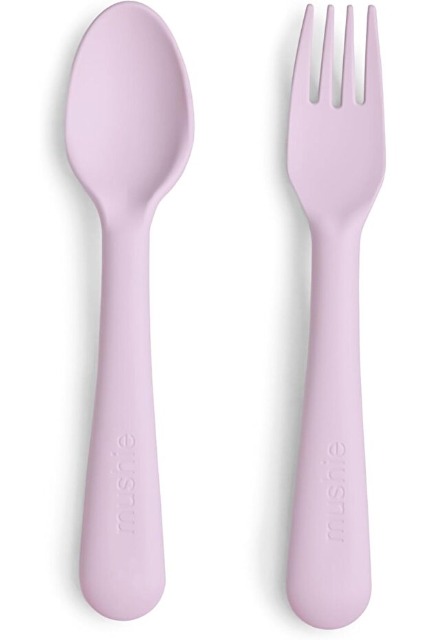 Fork and Spoon Set for Kids | Flatware Cutlery | Reusable | Dishwasher- and Microwave Safe
