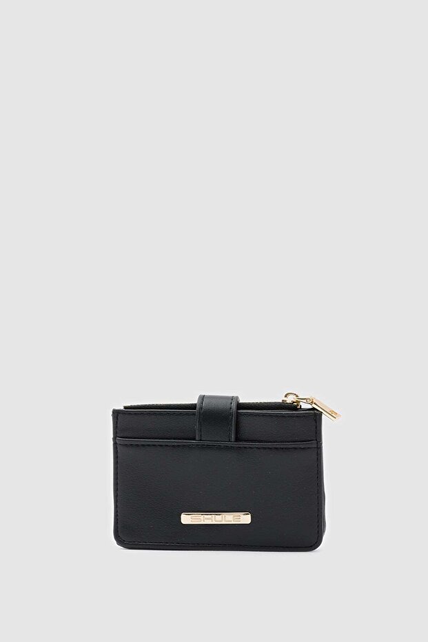 Cleo Zippered Women's Wallet Black