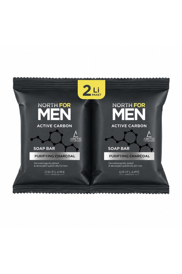 North For Men Active Carbon Soap