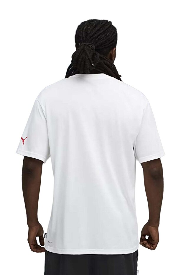 Regular Fit Baskılı Erkek T-Shirt Hoopaverse Tee 3 63289101 - 3