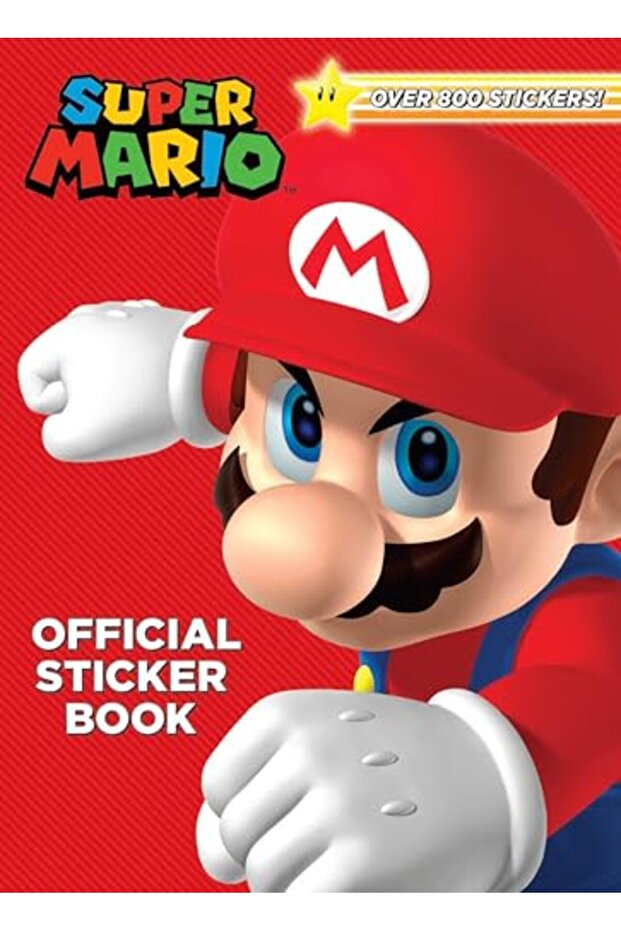 كتاب ملصقات سوبر ماريو الرسمي