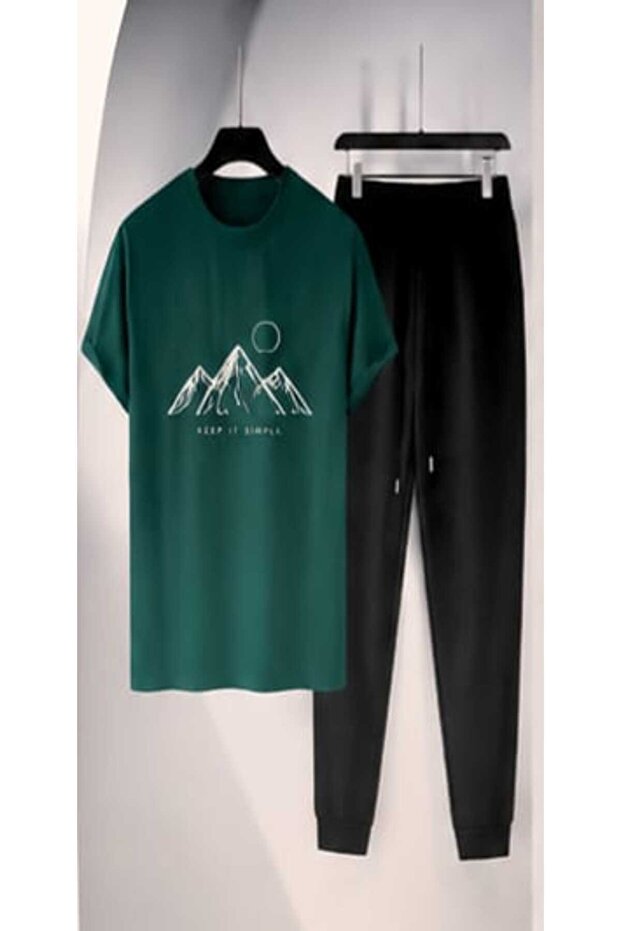 Unisex Oversize Shorts Set Short Sleeve T-Shirt Comfortable Fit Summer Casual Sports