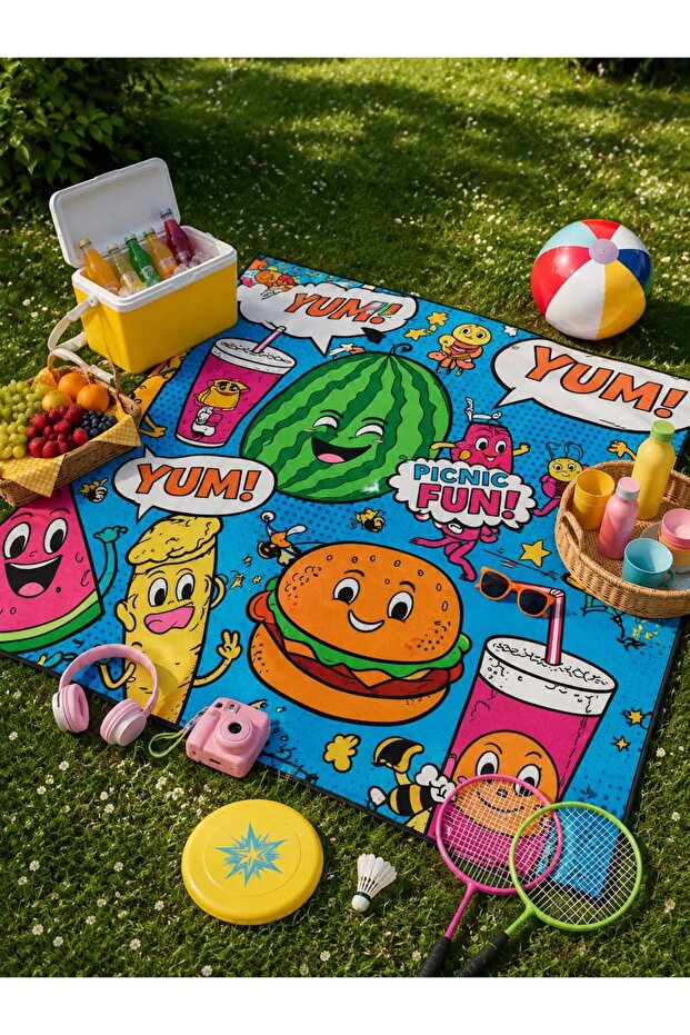 غطاء نزهة من البوليستر مطبوع رقميًا من POP PICNIC (DMÖ)