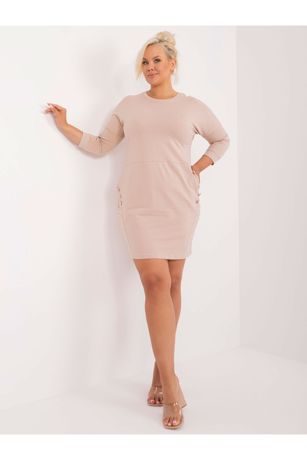 Rochie Dama Bej - 3