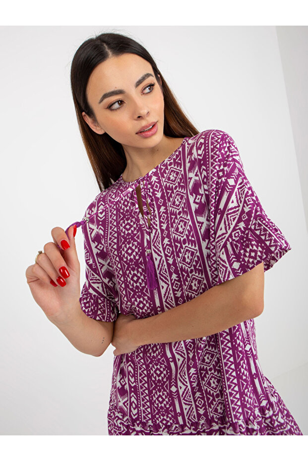 Rochie Dama Mov - 5