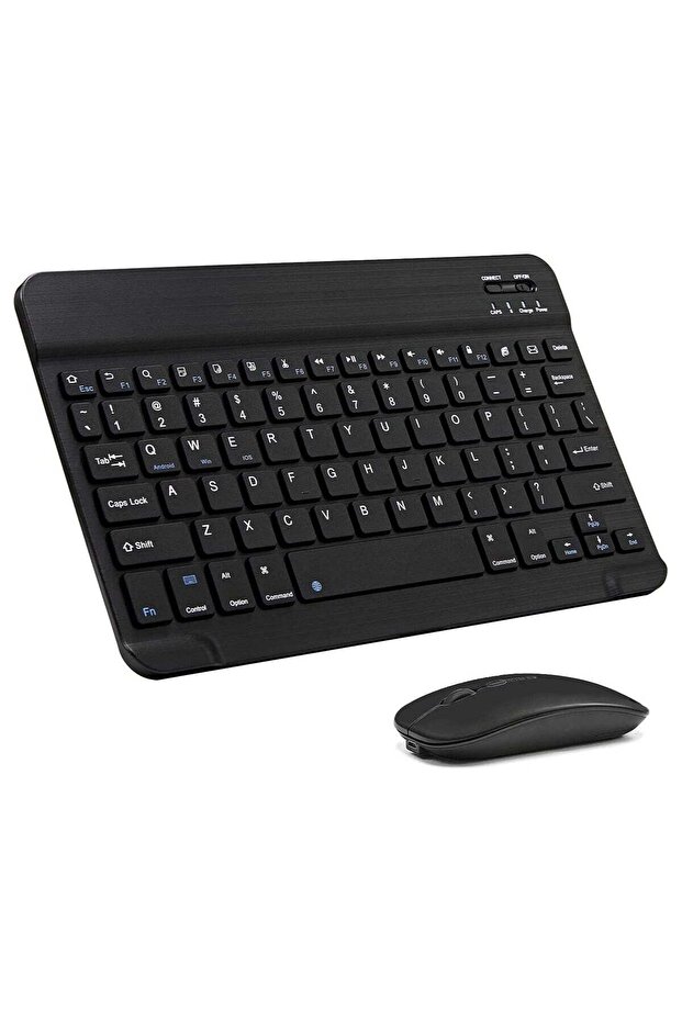 Ultra-Slim Bluetooth Keyboard and Mouse Combo Rechargeable Portable Wireless Keyboard Mouse Set