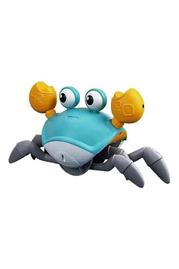 Electric Runaway Crab Crawling Baby Toy with Music and LED Lights | Interactive Learning Development Toy