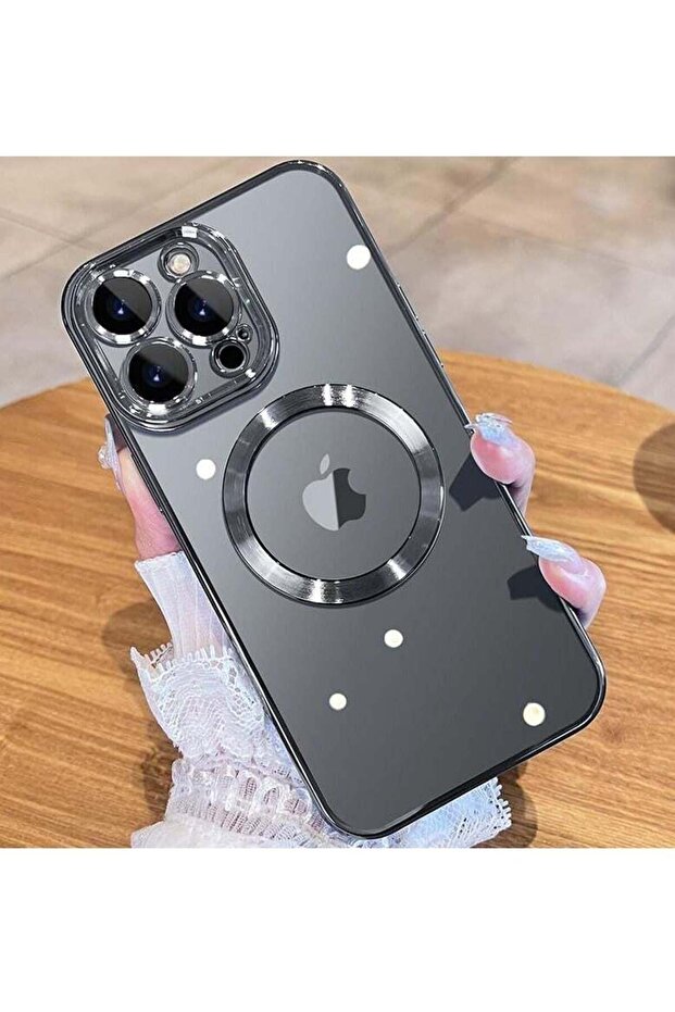iPhone 15 Pro Max Case with Integrated Camera Lens Protection [TOP N56 Magnets] [Military Grade Drop Protection]