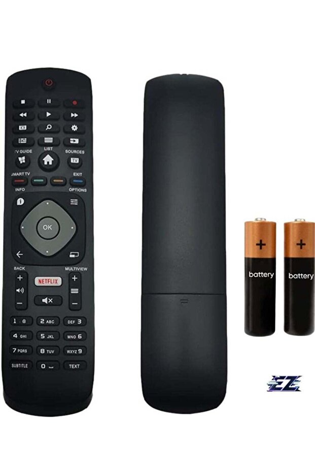 Replacement Remote Control for Philips Smart TV – Compatible with Philips TV Models – Battery Included