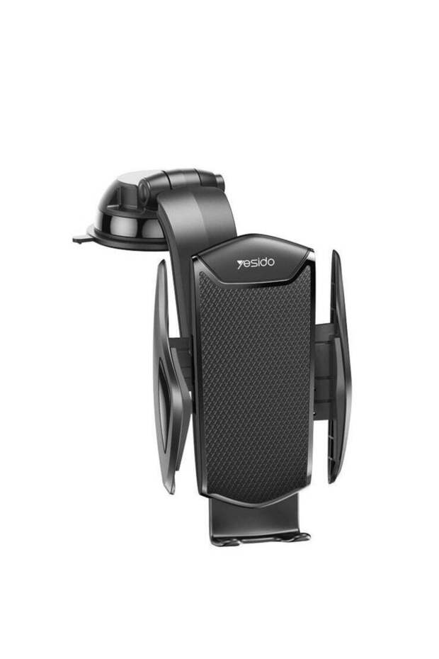 C99 Car Center Console Suction Cup Mobile Phone Navigation Holder (Black)