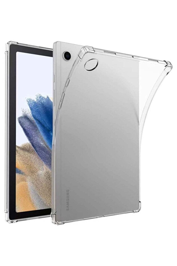 Clear Case for Samsung Galaxy Tab A8 10.5 Inch 2022 (-X200/X205/X207), Shockproof Silicon Protective Skin Case