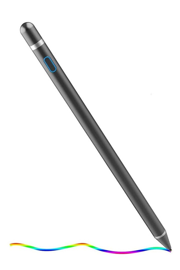 Stylus Pen Digital Pencil Fine Point Active Pen for Touch Screens, Compatible with iPhone iPad and Other Tablets (Black)