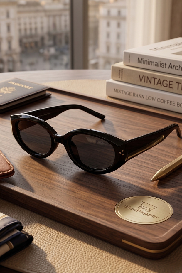 Selen |   Cateye Model Thick-Foamed Frame Sunglasses