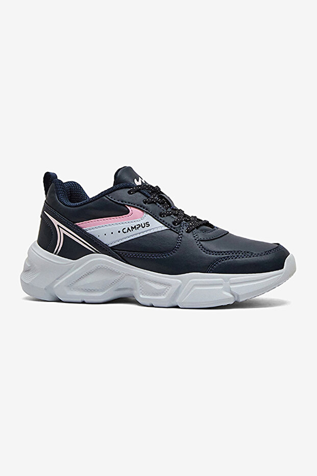 Women Azura Nitrofly Cushion Lace-Up Sneakers-Navy