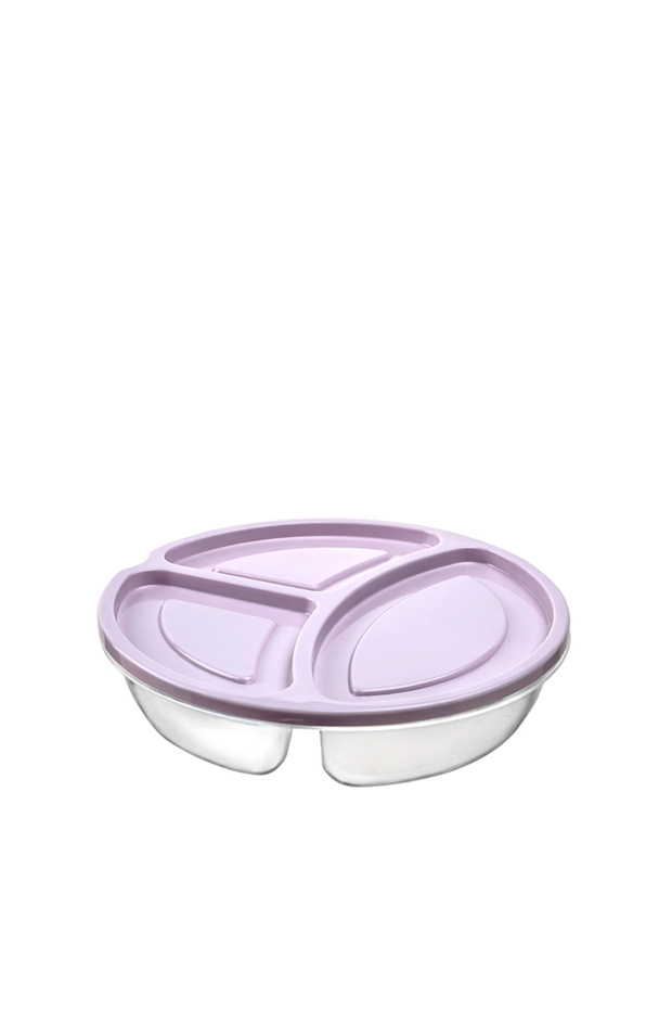 Smart 3-Compartment Round Storage Container 1.1 L 1385