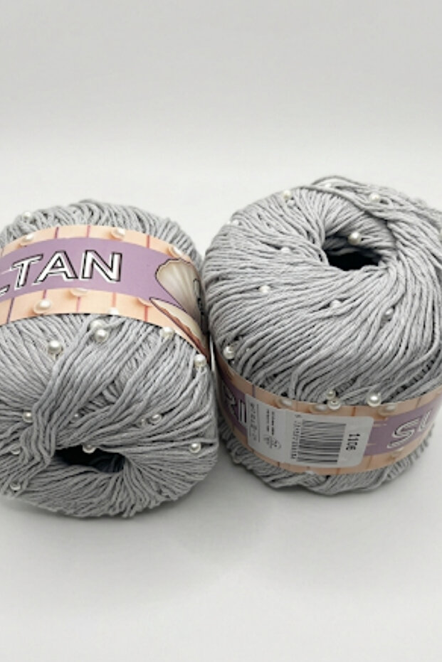 Sultan Beaded String Series Pullim and Pearl Series Bandana Beanie Blouse String 1 Piece 50 Grams 100 Meters (Color: 1106)