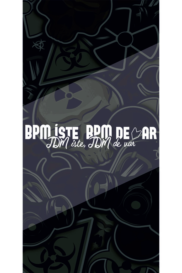 Bpm Ask Bpm De Var Jdm Ask Jdm De Var Text 25X5 cm Jdm Car-Motor-Laptop Hologram Optional Sticker Lyrics