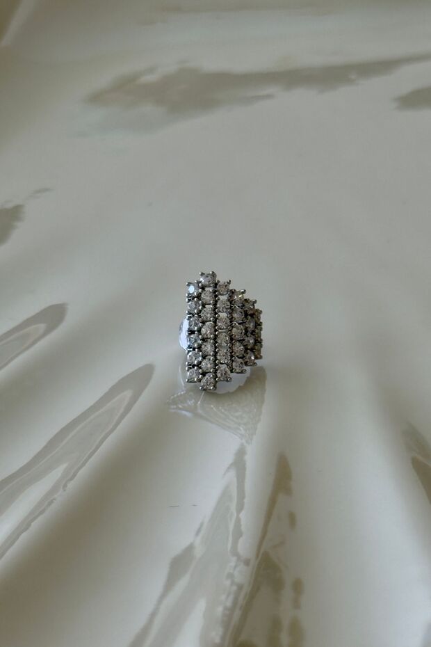 Steel Full Zircon Stone Cartilage Earrings