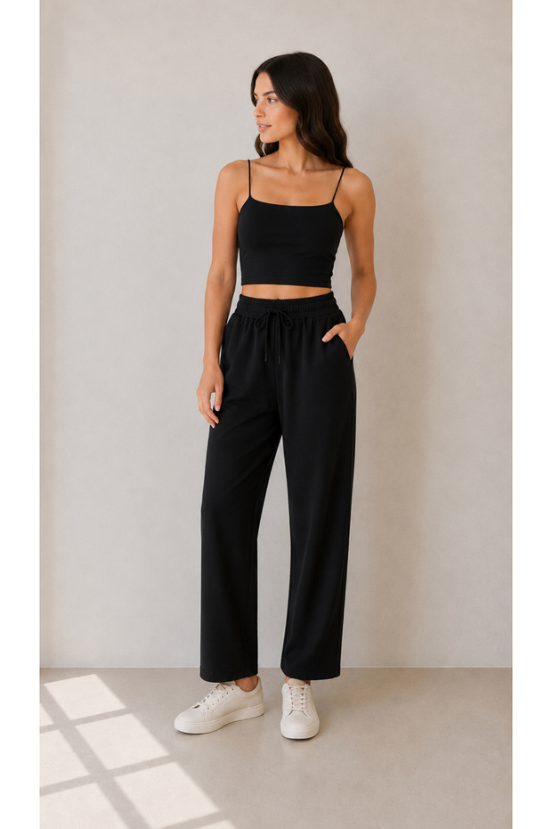 LIORE İp Askı Crop -Top