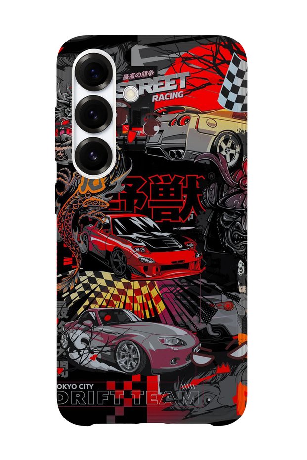 Samsung Galaxy S23 Plus Compatible Printed Transparent Phone Case |   Collection: Turboline Streetworks