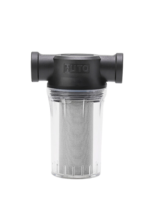 as show Whole House Spin Down Sediment Water Filter Stainless Steel Reusable Sediment Filter DN15 fo