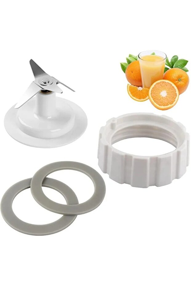 For Hamilton Beach Blender Parts Blade Replacement Parts with Jar Base Cap and O-Ring Seal Gasket...