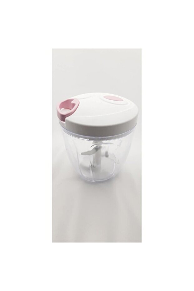 White Pull-Open Stainless Steel Hand Rondosu 0.7 Lt, Practical and Stylish Design