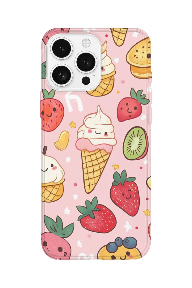 iPhone 13 Pro Max Compatible Printed Transparent Phone Case |   Collection: Kawaiimilk Dreamies