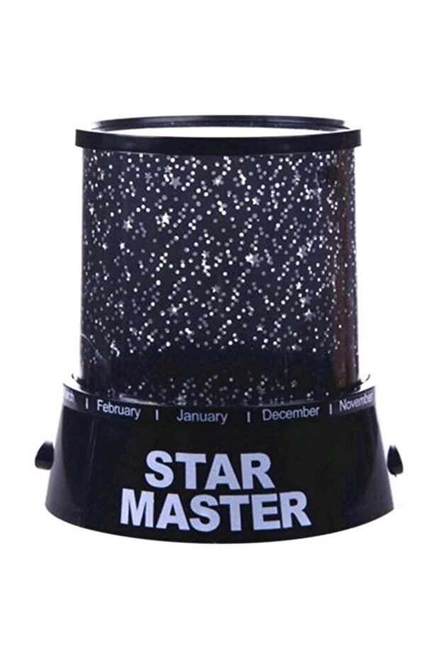 STAR MASTER Decorative LED Projector Night Lamp Purple/Yellow/Black