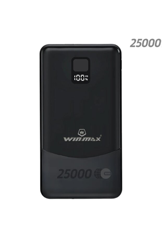 بنك الطاقة الذكي بقوة 65 واط / 27 واط PD وسعة 25000mAh