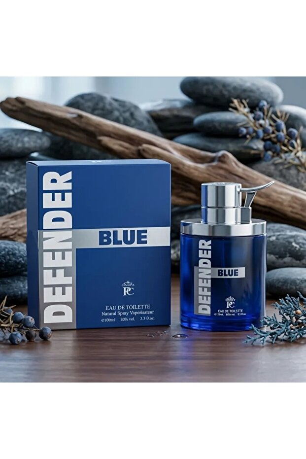 Defender Blue Eau de Toilette | Fresh Woody Citrus Fragrance | – 100ml