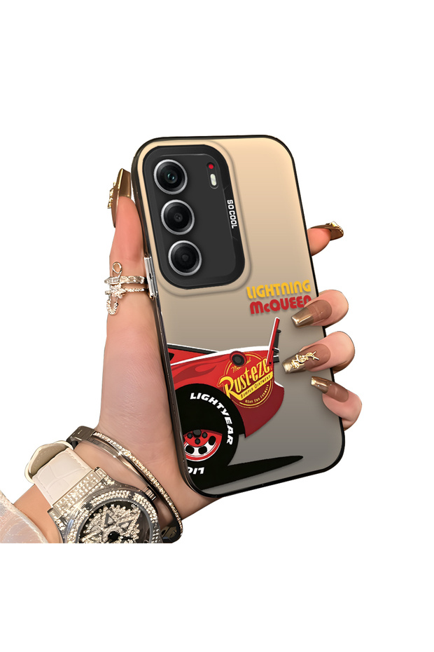 Tecno Camon 40 Pro 5g(Cm7) Compatible Hard Acrylic Back Silicone Edge Lens Protection Case