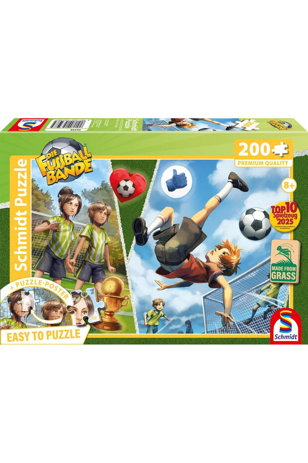 Puzzle copii 200 piese multicolor 8+