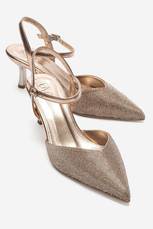 Nivora Rose Stone Women's Thin Heeled Evening Dress Shoes